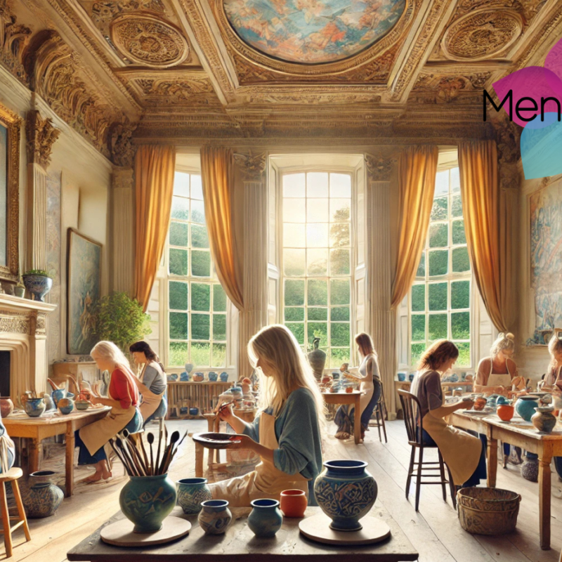 06.06.26 - Menopaus'ull Pottery Painting at Pots on Pier Street