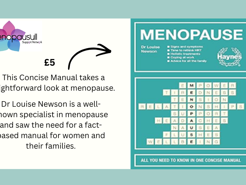Menopause Manual by Dr Louise Newson
