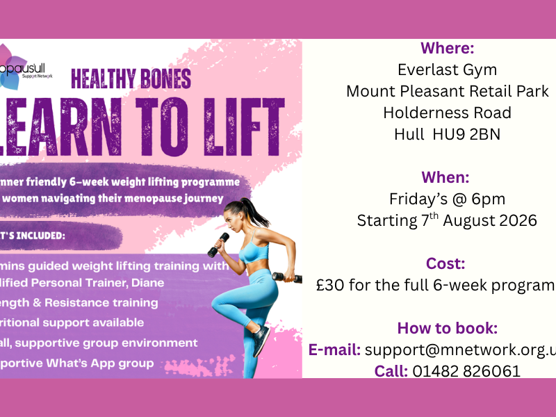 6-week Learn to Lift programme (Friday's) - Starting 07.08.26